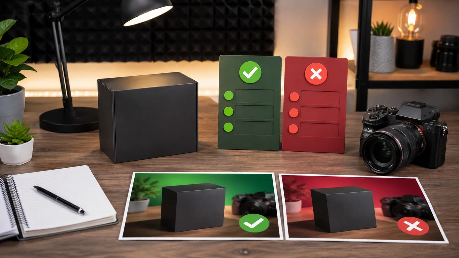 Product review kanalları içerikleri için AI thumbnail generator fikir panosu