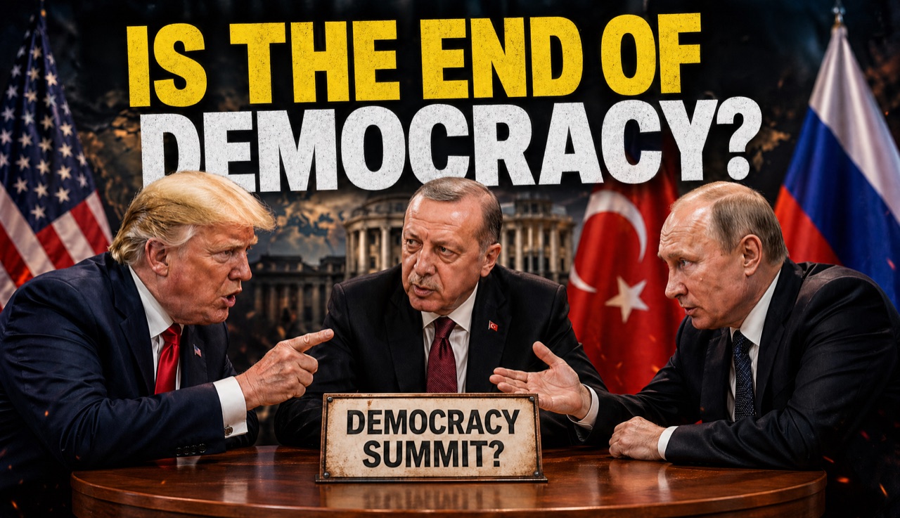 Siyaset kapak görseli - demokrasi zirvesi İngilizce